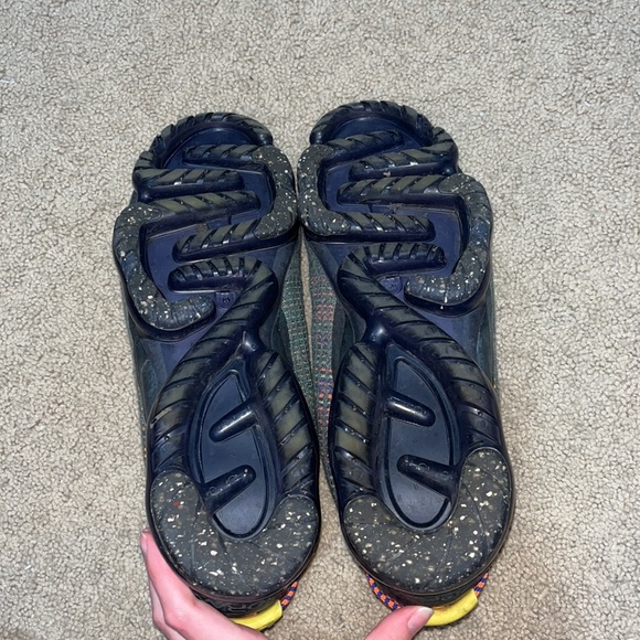 NIKE VAPOR MAX 2020 FLY NET LOCK MENS SIZE 13 MULTICOLOR NEWSPRINT COLLEGE GRAY - Picture 7 of 9